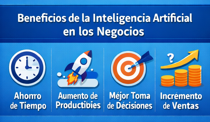 Inteligencia artificial aplicada a los negocios: Beneficios