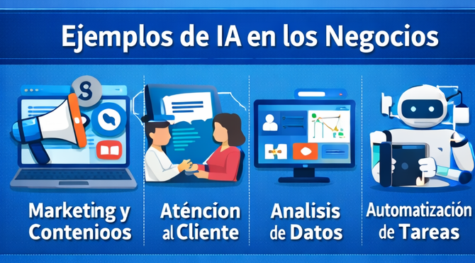 inteligencia artificial aplicada a los negocios: Ejemplos